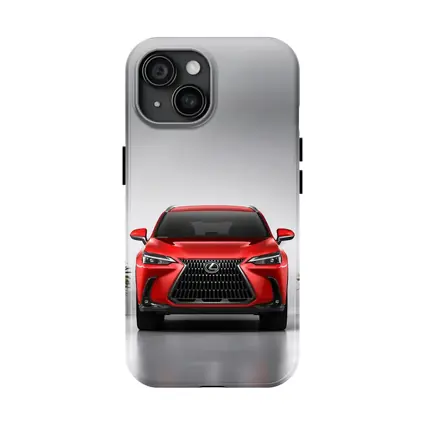 Lexus NX Red SUV Front Studio View