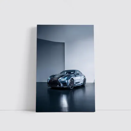 Lexus RC F Coupe Studio Gray Background