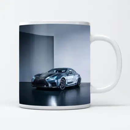 Lexus RC F Coupe Studio Gray Background