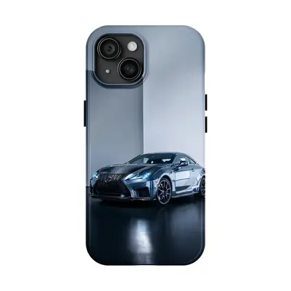 Lexus RC F Coupe Studio Gray Background