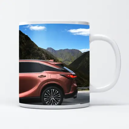 Lexus RX Copper SUV Mountain Road Drive