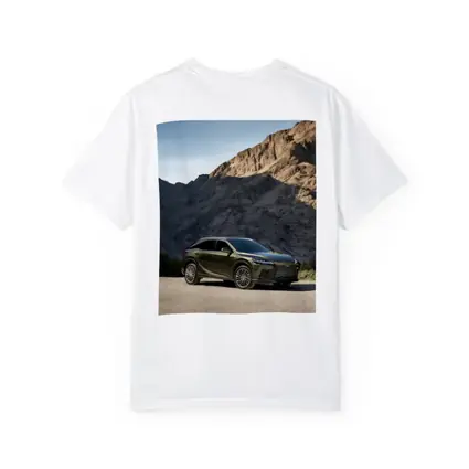 Lexus RX Green SUV Mountain Desert Setting