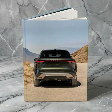 Lexus RX SUV Desert Mountain Road Rear
