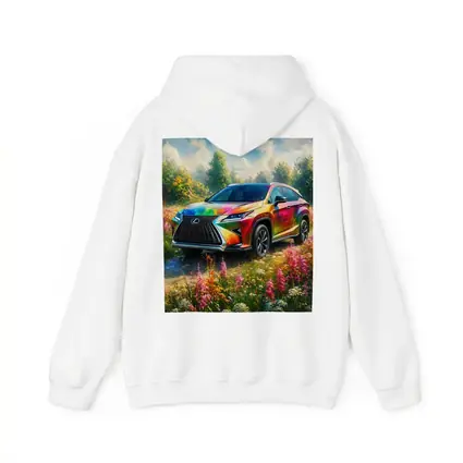 Lexus RX Colorful Art Floral Meadow