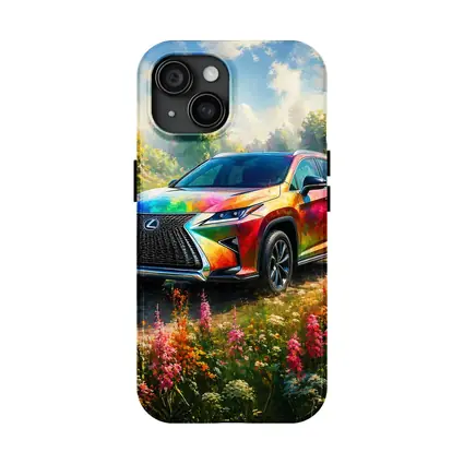 Lexus RX Colorful Art Floral Meadow