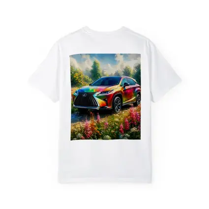 Lexus RX Colorful Art Floral Meadow