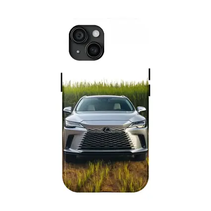 Lexus RX Silver SUV Green Field