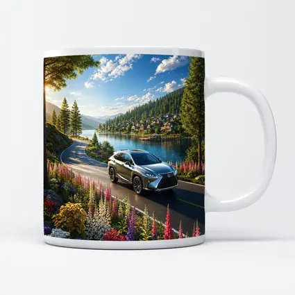 Lexus RX Lakeside Road Sunny Mountain Drive