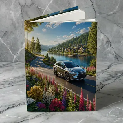 Lexus RX Lakeside Road Sunny Mountain Drive