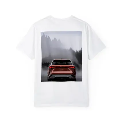 Lexus RX Rear View Misty Forest