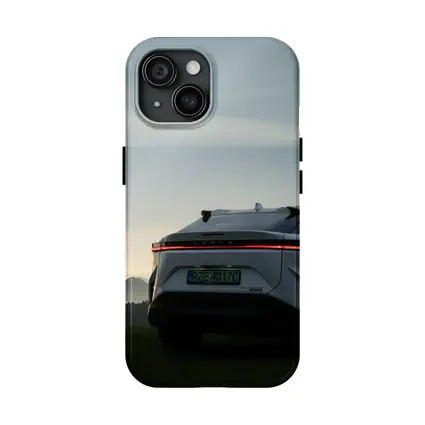 Lexus RZ Rear View Mountain Dusk