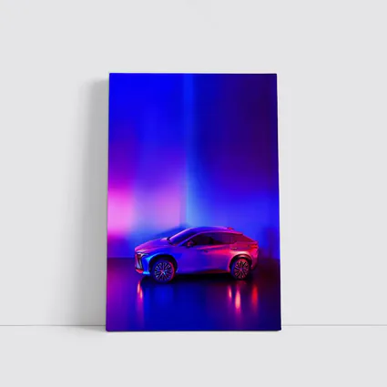 Lexus RZ Concept Car Neon Studio