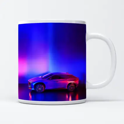 Lexus RZ Concept Car Neon Studio