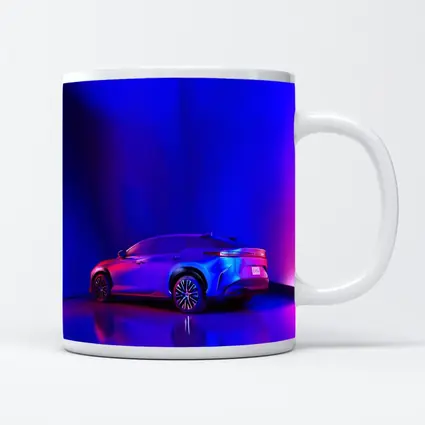Lexus RZ Blue Neon Studio Light