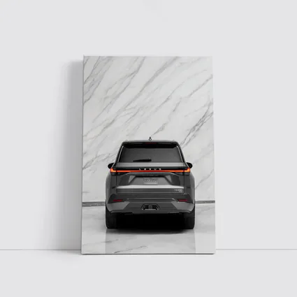 Lexus TX350 SUV Rear Marble Studio