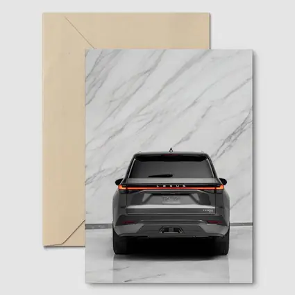 Lexus TX350 SUV Rear Marble Studio