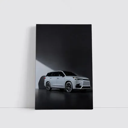 Lexus TX SUV Dark Studio Background
