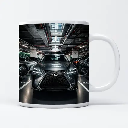 Lexus UX Compact SUV Urban Parking Garage