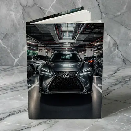 Lexus UX Compact SUV Urban Parking Garage