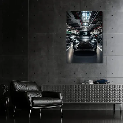 Lexus UX Compact SUV Urban Parking Garage