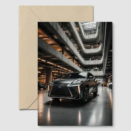 Lexus UX Dark SUV Indoor Showroom Display
