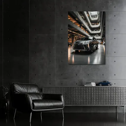 Lexus UX Dark SUV Indoor Showroom Display