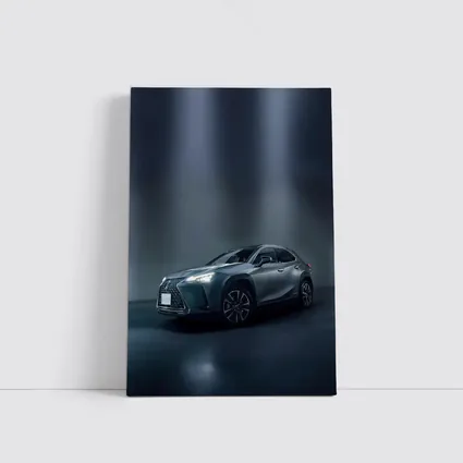 Lexus UX Gray Studio Dark Background