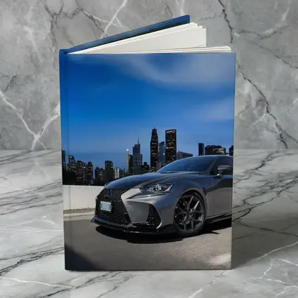 Lexus IS City Skyline Gray Sport Sedan