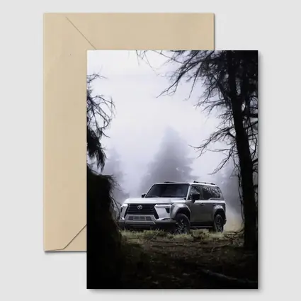 Lexus GX Off Road Misty Forest Trail