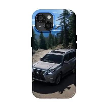Lexus GX Silver SUV Mountain Trail