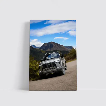 Lexus GX Mountain Road Gray SUV