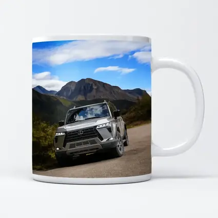 Lexus GX Mountain Road Gray SUV
