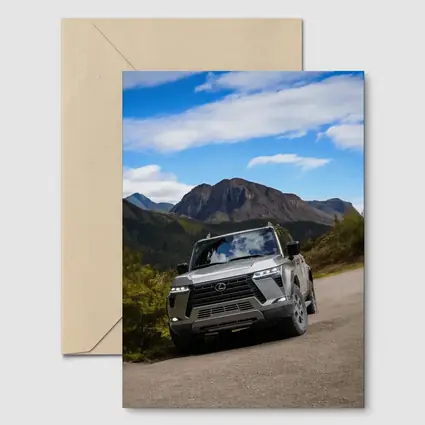 Lexus GX Mountain Road Gray SUV