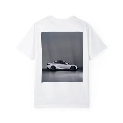 Lexus IS White Sedan Studio Gray Background