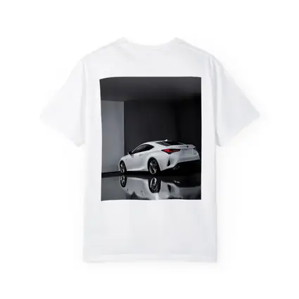 Lexus RC White Coupe Studio Setting