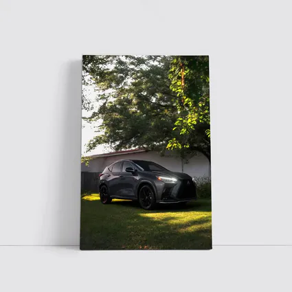 Lexus NX Dark Gray SUV Parked Outdoors