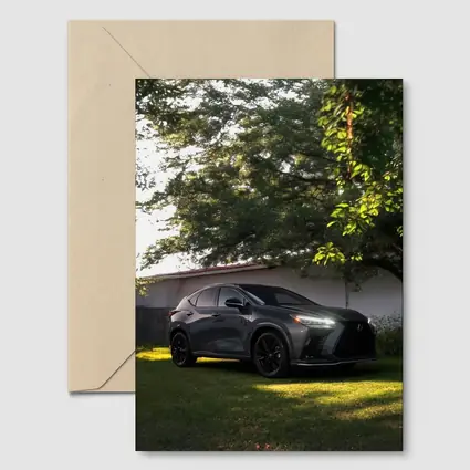 Lexus NX Dark Gray SUV Parked Outdoors
