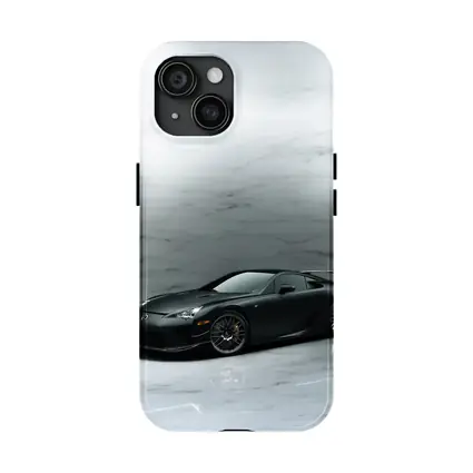 Lexus LFA Matte Black Marble Studio