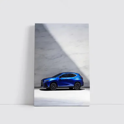 Lexus NX Blue SUV Marble Studio