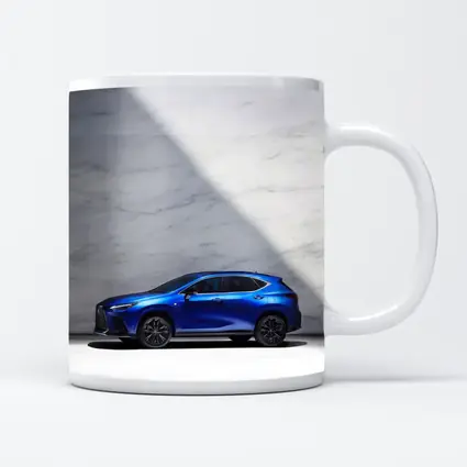Lexus NX Blue SUV Marble Studio