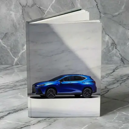 Lexus NX Blue SUV Marble Studio