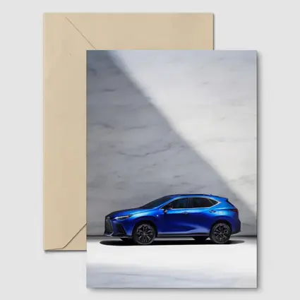 Lexus NX Blue SUV Marble Studio