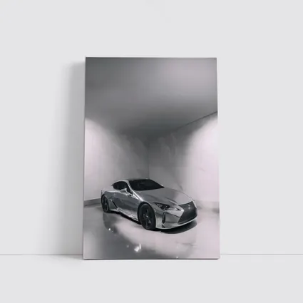 Lexus LC Chrome Finish Marble Studio