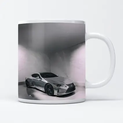 Lexus LC Chrome Finish Marble Studio