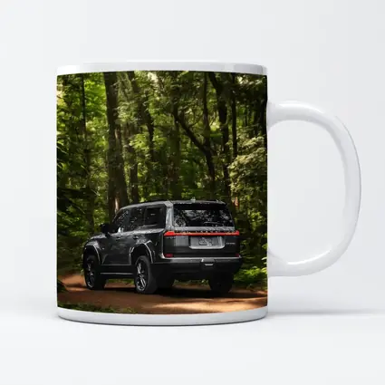 Lexus GX Black SUV Forest Trail