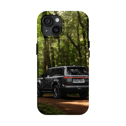 Lexus GX Black SUV Forest Trail
