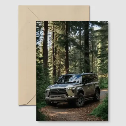 Lexus GX Off Road Forest Trail Drive