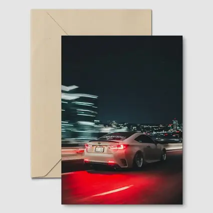 Lexus RC Night City Street Racing