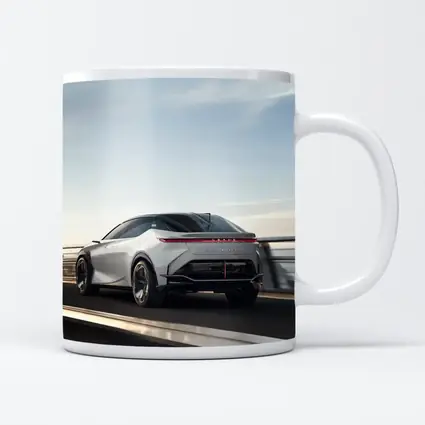Lexus Concept Car On Open Road