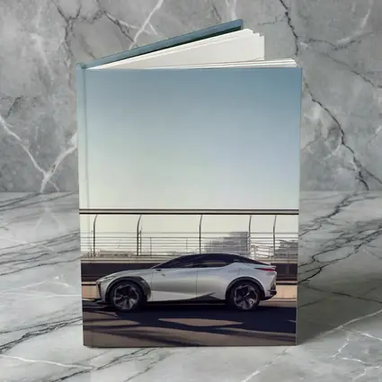Lexus Concept SUV Silver Side Profile Road